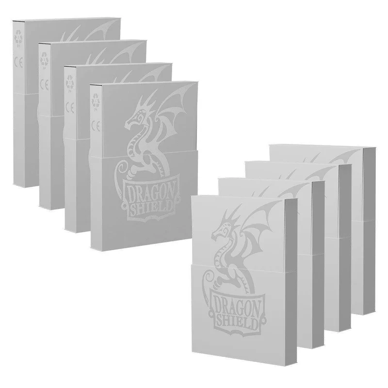 Dragon Shield: Cube Shells - Ashen White