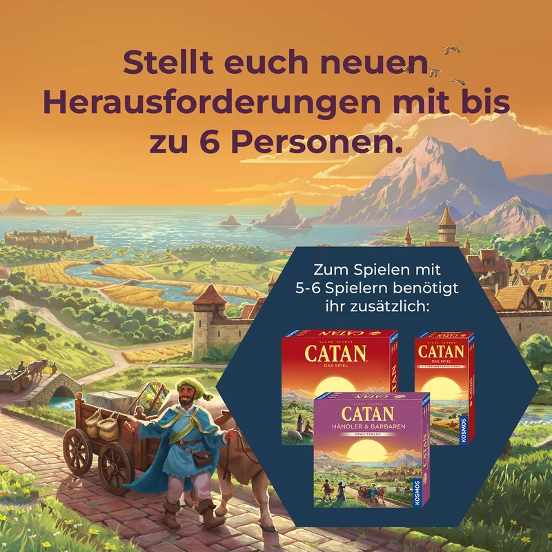 CATAN - Händler & Barbaren - 5-6 Personen Erweiterung