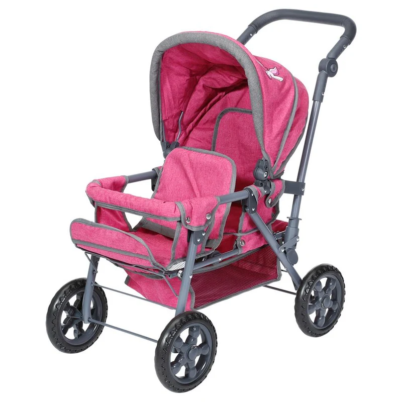 Knorr Puppenwagen Big Twin berry