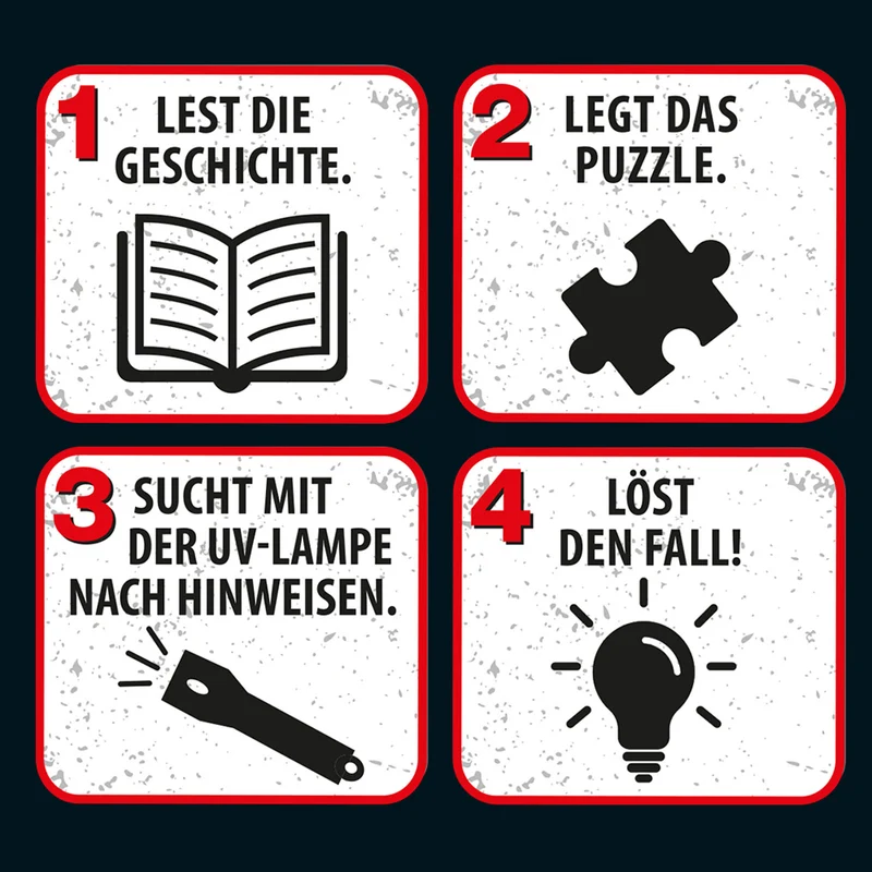 Krimi Puzzle: Die drei ??? - Die Villa der Rätsel