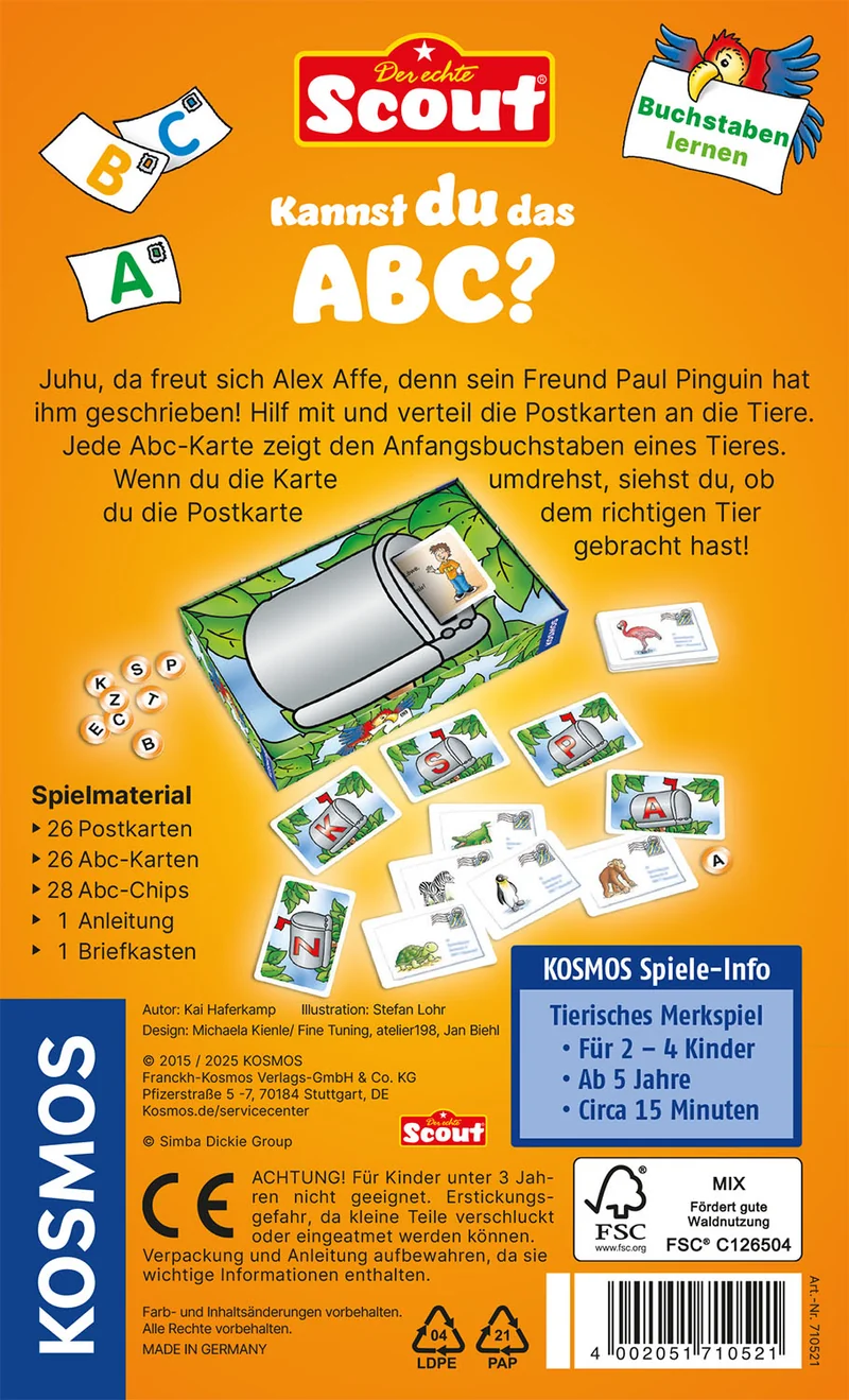 Scout Kannst du das Abc?