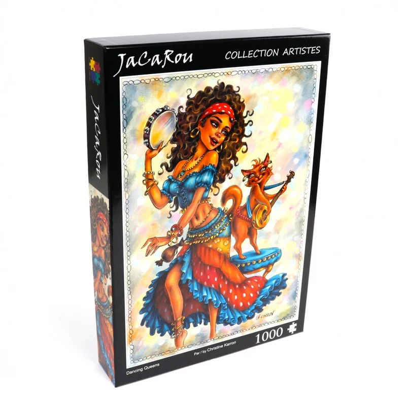 PFG Dancing Queens, Christine Karron (1000pcs) (Usage/Used - PUZZLES FOR GOOD)