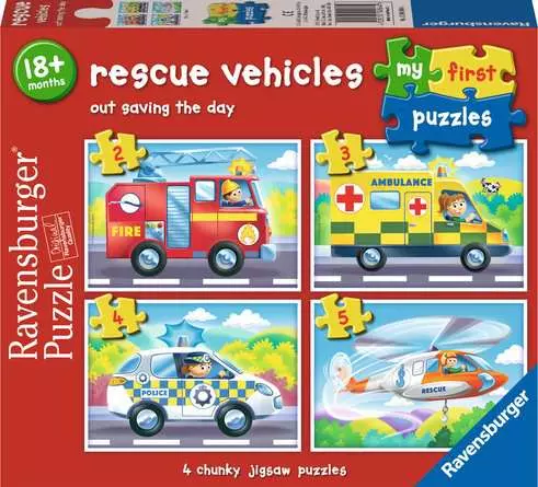 DMG Ravensburger Rescue Vehicles (Multipack) (DAMAGED BOX)