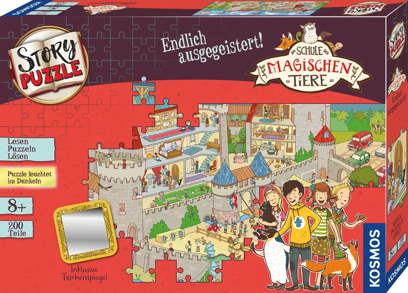 Story Puzzle: Die Schule der magischen Tiere - Endlich ausgegeistert!