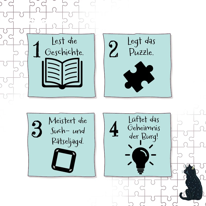 Story Puzzle: Die Schule der magischen Tiere - Endlich ausgegeistert!