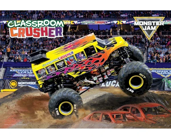 Monster Jam - Classroom Crasher Lunch Bag (100pcs)
