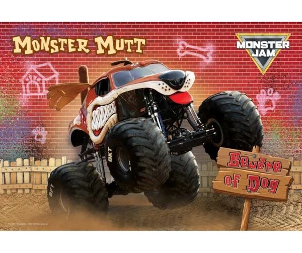 Monster Jam - Monster Mutt Lunch Bag (100pcs)