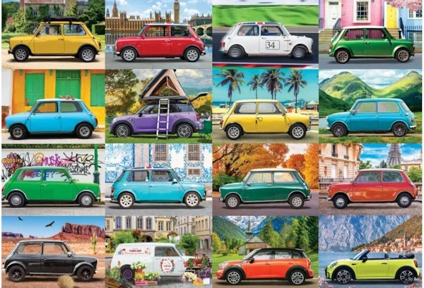 DMG Classic Mini Cooper - Collectable Tin (550pcs) (DAMAGED BOX)