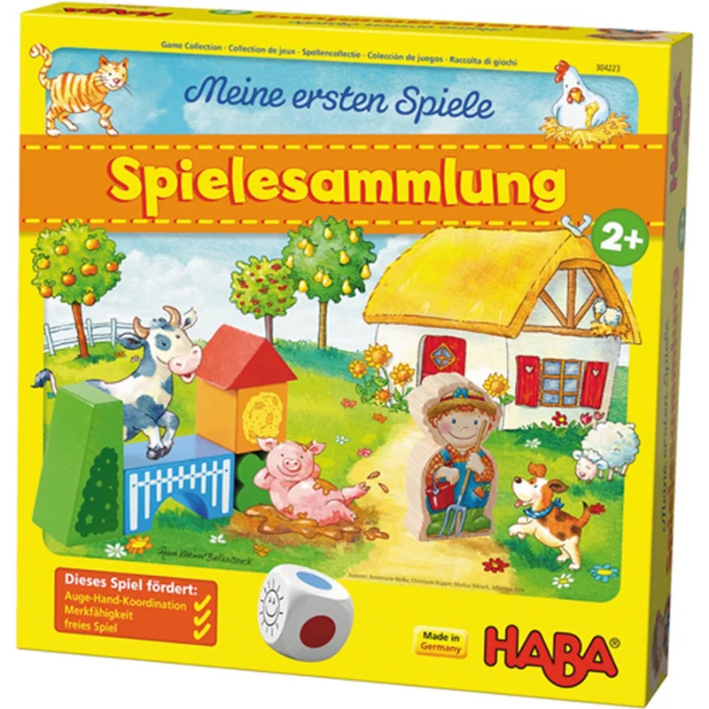 HABA Meine ersten Spiele – Spielesammlung