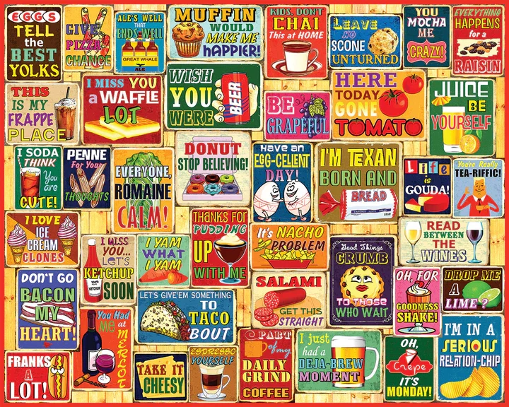 PFG Food & Drink Puns, Steve Cameron (Usage/Used - PUZZLES FOR GOOD)
