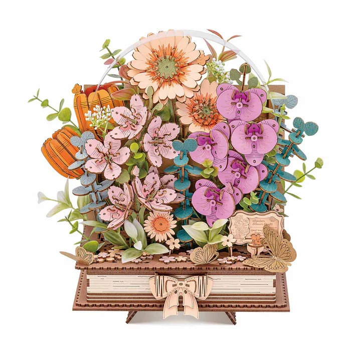 3D Wooden Bloom Book (552pcs)