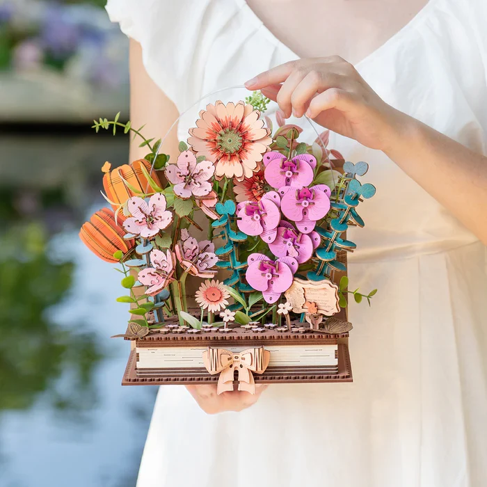 3D Wooden Bloom Book (552pcs)