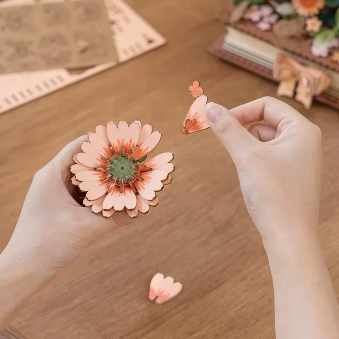 3D Wooden Bloom Book (552pcs)