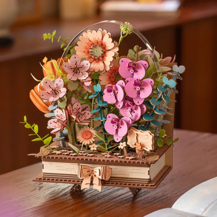 3D Wooden Bloom Book (552pcs)