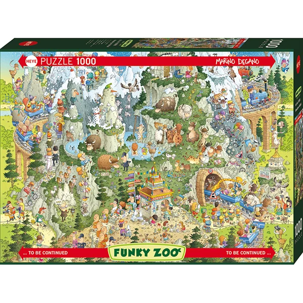 Funky Zoo: Himalayan Habitat, Marino Degano (1000pcs)