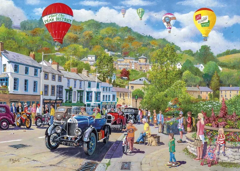 PFG Matlock Bath, Derek Roberts (1000pcs) (USage/Used - PUZZLES FOR GOOD)