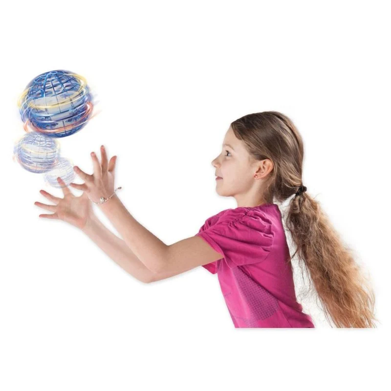 Totally Tech Gyro Spinner Flying Ball, assortiert