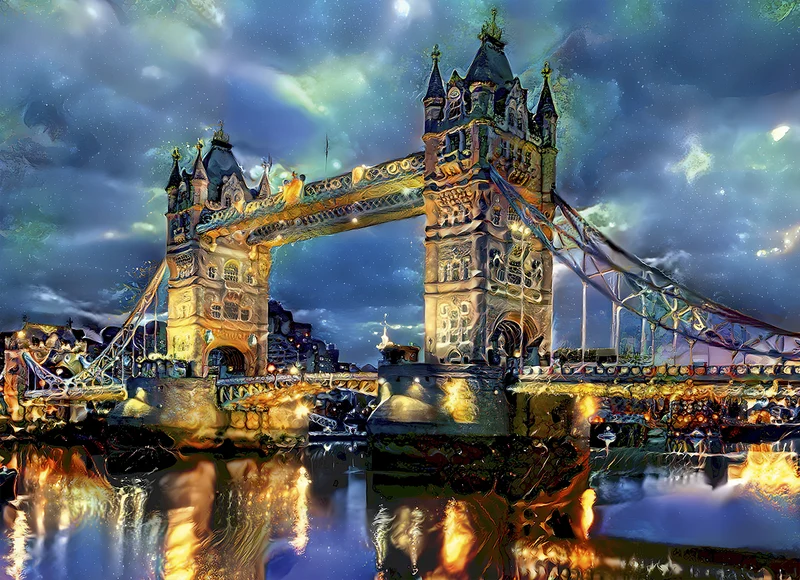 Tower Bridge, England London Bridge (1000pcs)