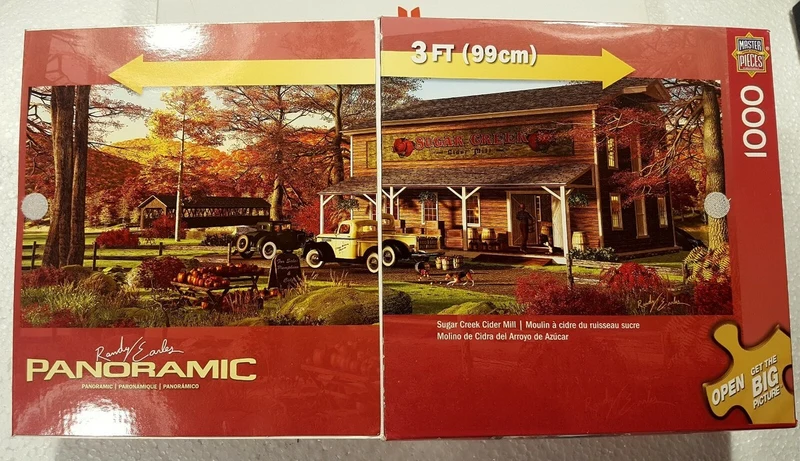 PFG Sugar Creek Cider Mill (Panoramic) (Usage/Used - PUZZLES FOR GOOD)