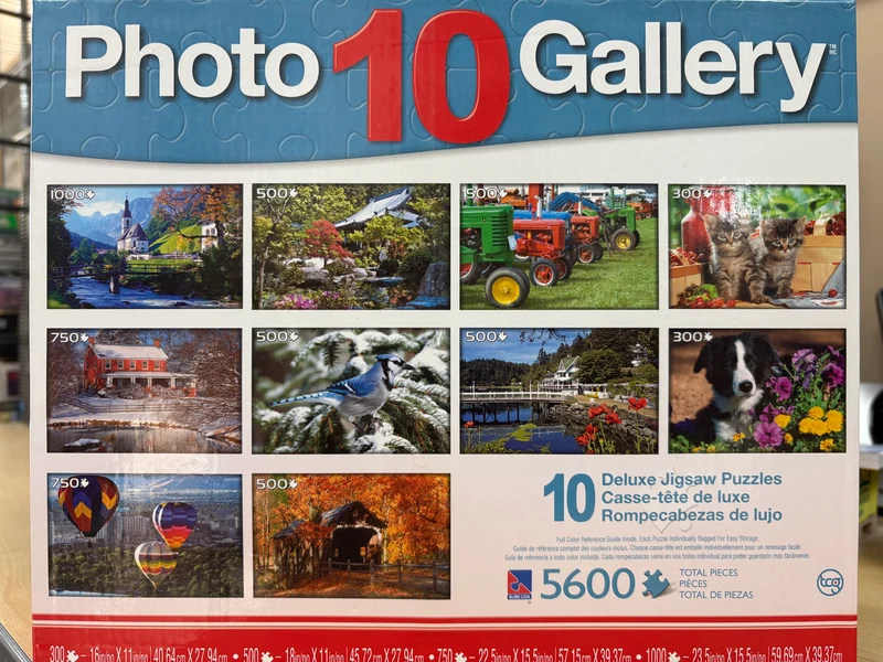 PFG Photo Gallery 10-in-1 Multipack (Usage/Used - PUZZLES FOR GOOD)