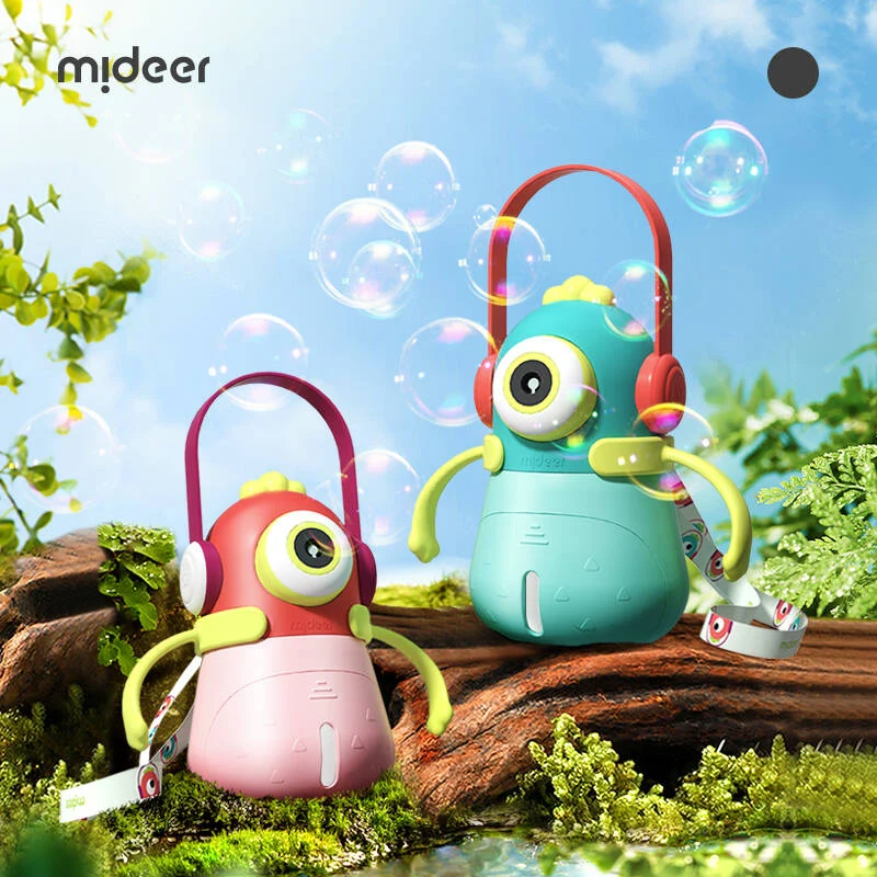 Spielautomat für Seifenblasen – Seifenblasenmonster + Flüssigkeit