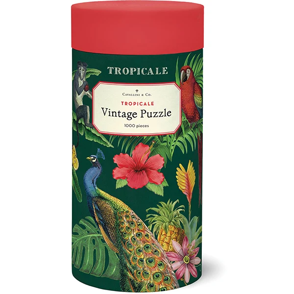 PFG Vintage - Tropicale (1000pcs) (Usage/Used - PUZZLES FOR GOOD)