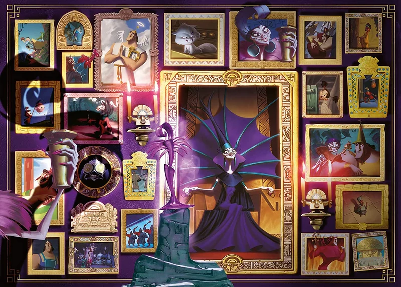 PFG Ravensburger Disney Villainous: Yzma (1000pcs) (Usage/UIsed - PUZZLES FOR GOOD)
