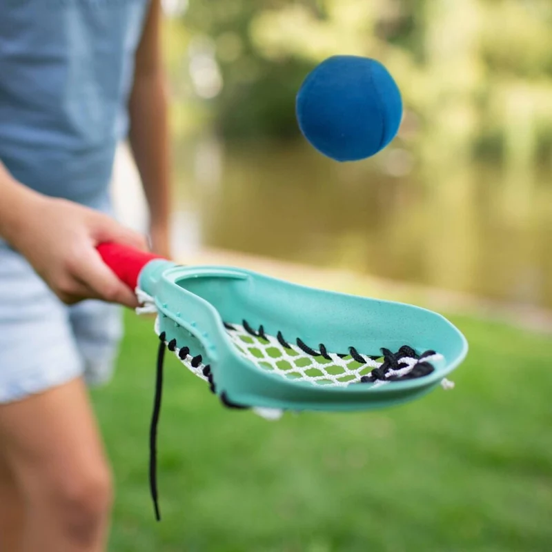 Schlägerset – Lacrosse mit weichem Ball