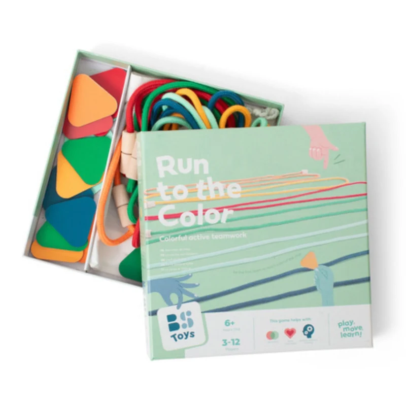 Sportspiel – Spring in die Farben
