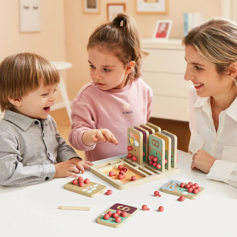 Lernspielzeug zum Erlernen des Zählens – Ich zähle Früchte