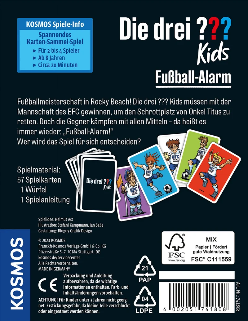 Die drei ??? Kids Fußball-Alarm