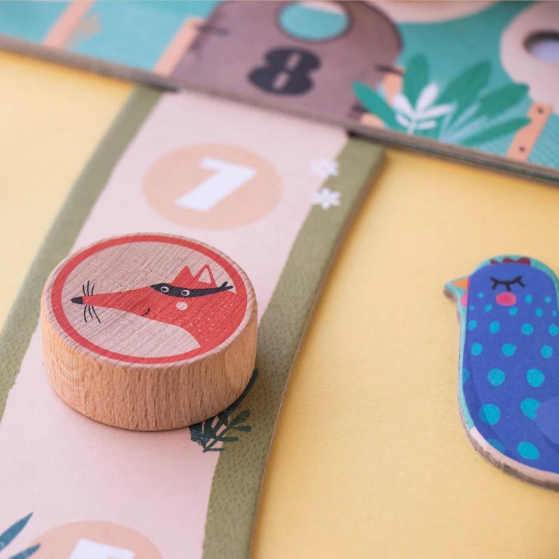 Kooperatives Brettspiel Londji - Cluck, Cluck! Fox! (Ab 4 Jahren)