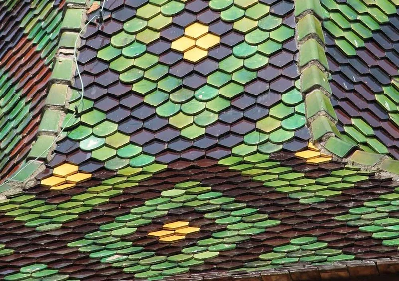 63102 Hintergründe - Dachziegel Puzzle
