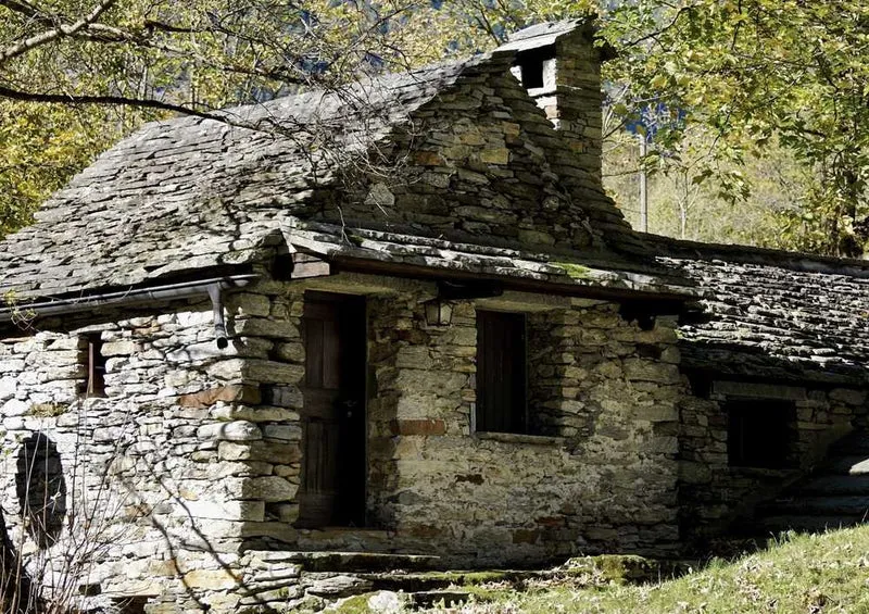 63349 Natur - Stein-Haus Puzzle