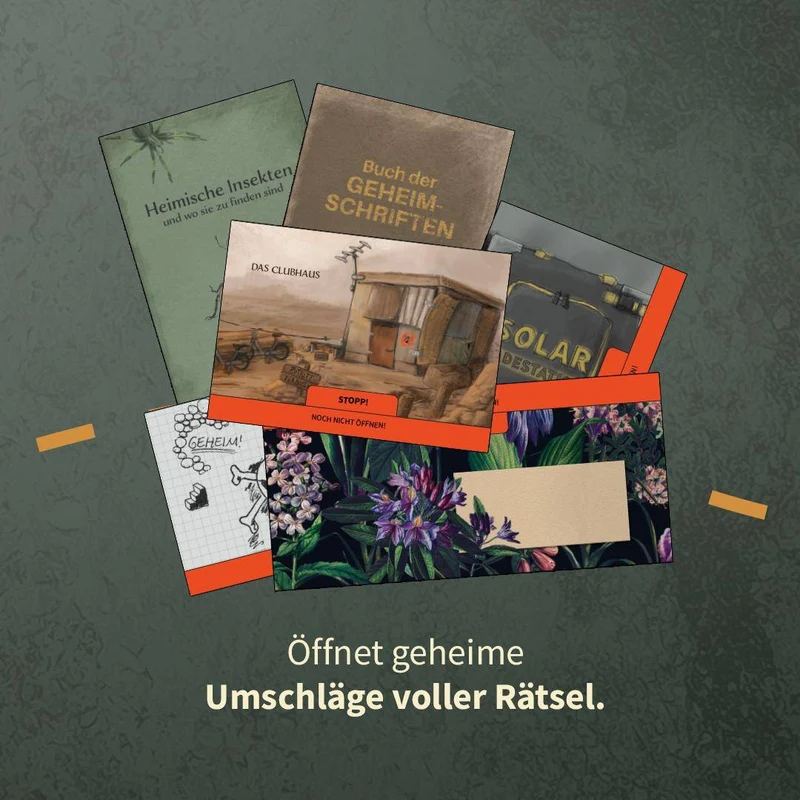 Ermittlerspiel: Das Sommercamp - Die Jagd nach der gestohlenen Fahne