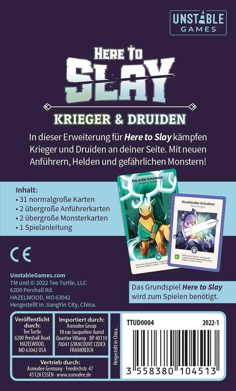 Here to Slay - Krieger & Druiden [Erw.]