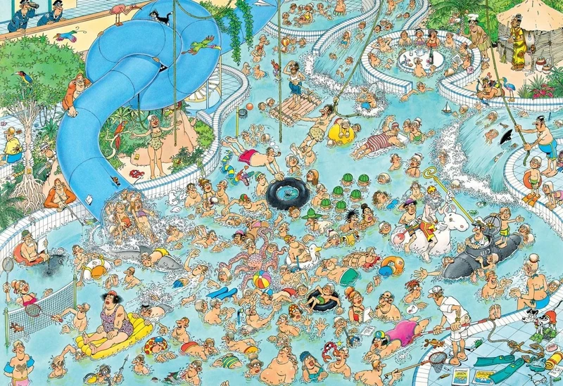 PFG Whacky Water World, Jan van Haasteren (Usage/Used - PUZZLES FOR GOOD)