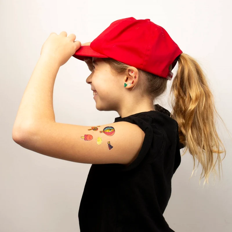 Tattoos für Kinder – Dinosaurier, 50 Stück