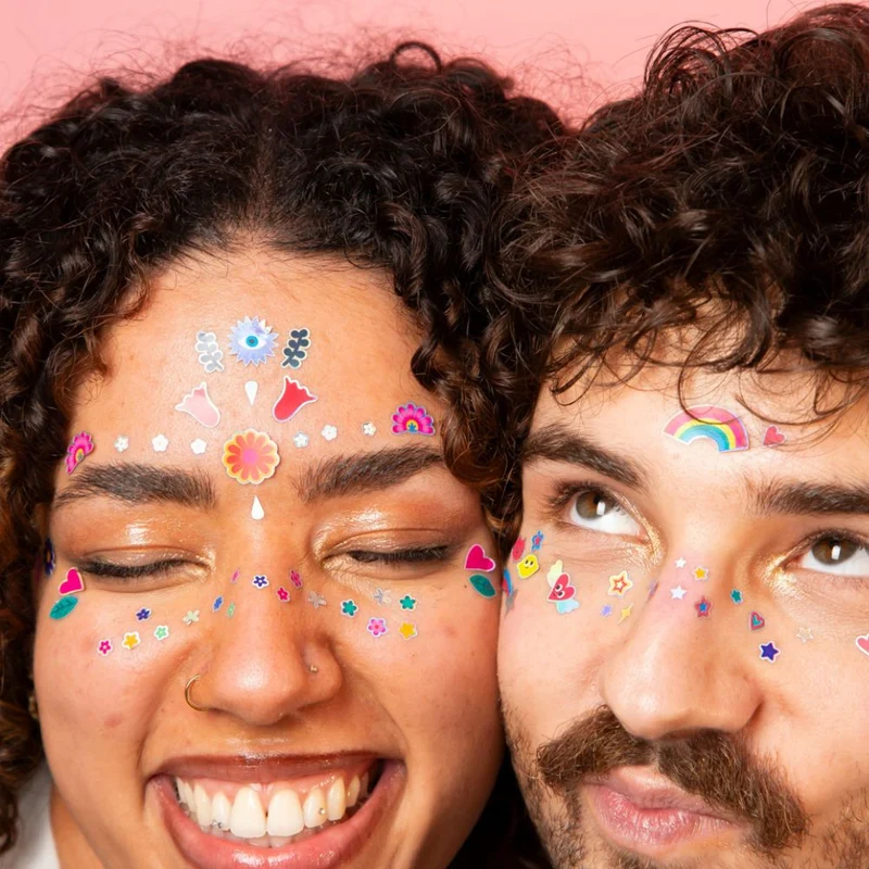 Gesichtsaufkleber – Kawaii 85 Stück