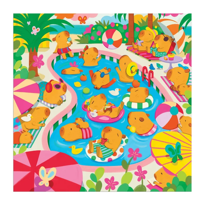 Capybara Pool Day (500pcs)