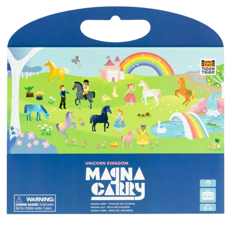 Tragbare Mappe mit Magneten – Einhornreich
