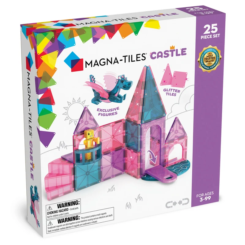Magnetbausteine – Burg 25 Teile
