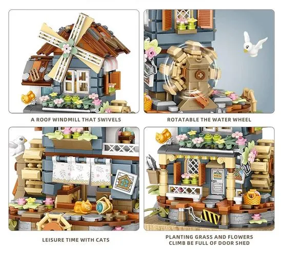 LOZ Windmill Music Box (799pcs)
