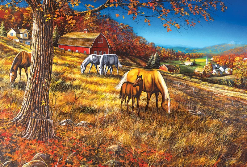PFG Hillside Gathering (2000pcs) (Usage/Used - PUZZLES FOR GOOD)