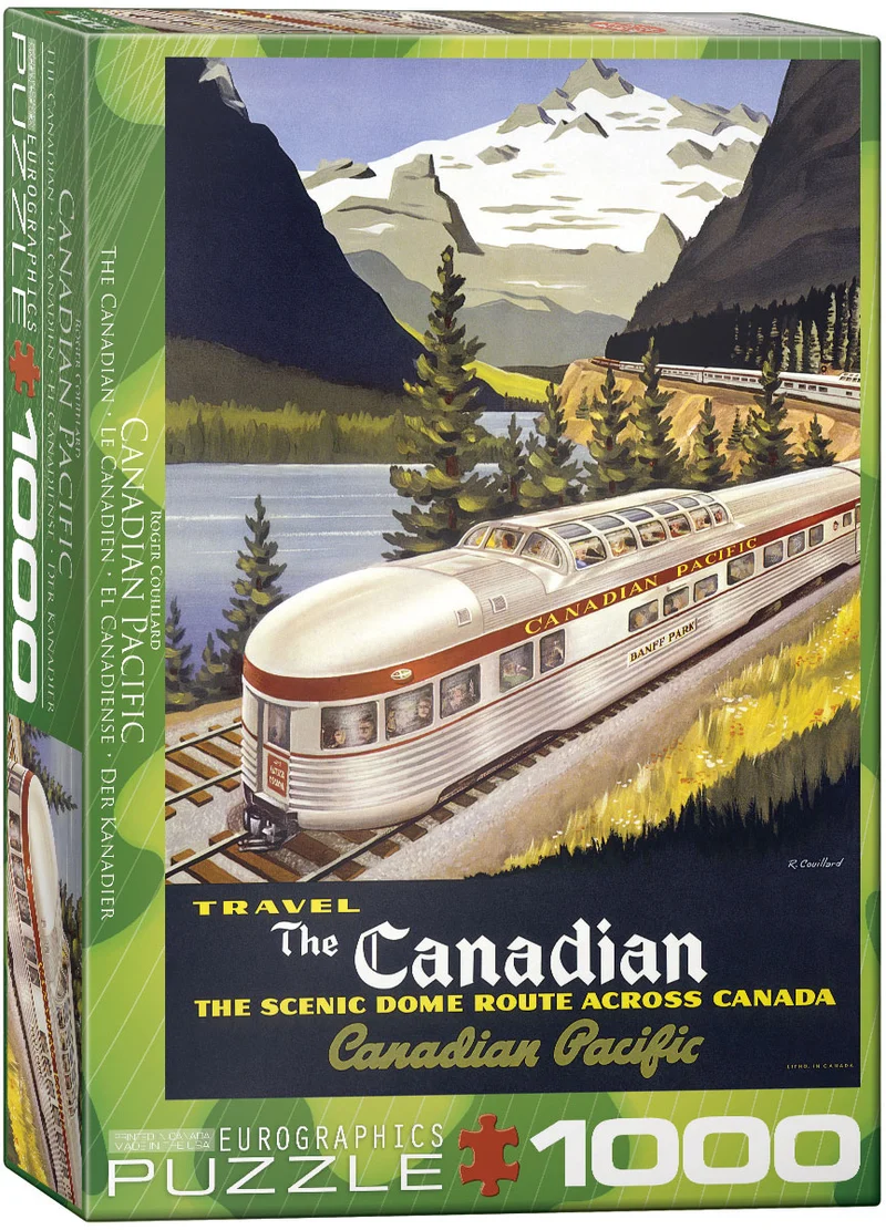 PFG Canadian Pacific - The Canadian (1000pcs) (Usage/Used - PUZZLES FOR GOOD)