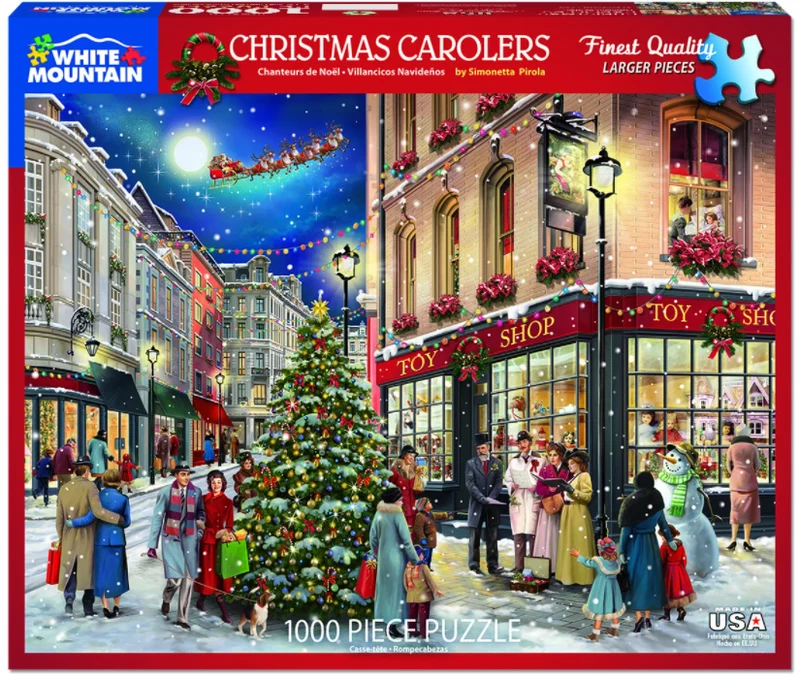 PFG Christmas Carolers, Simonetta Pirola (Usage/Used - PUZZLES FOR GOOD)