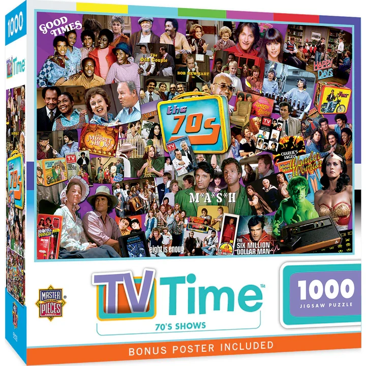 PFG TV Time - 70s Shows (1000pcs) (Usage/Used - PUZZLES FOR GOOD)