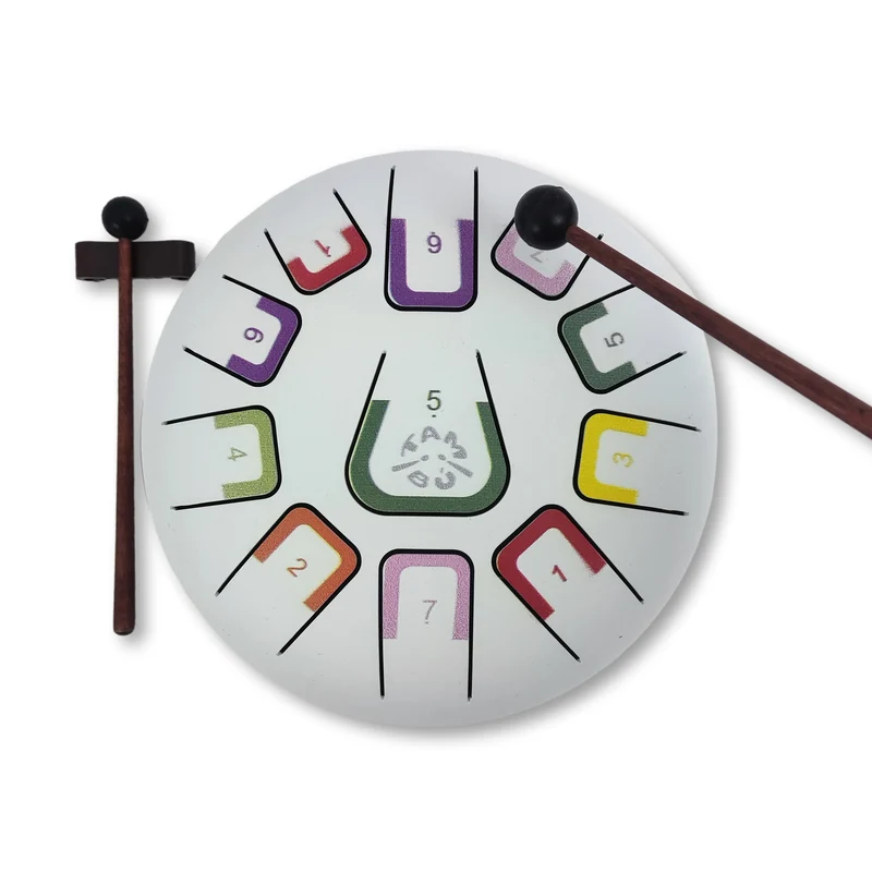 Zungentrommel Tambu – White Mat