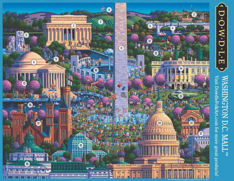 Washington D.C. Mall (1000pcs)