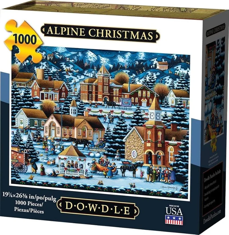 PFG Alpine Christmas (1000pcs) (Usage/Used - PUZZLES FOR GOOD)